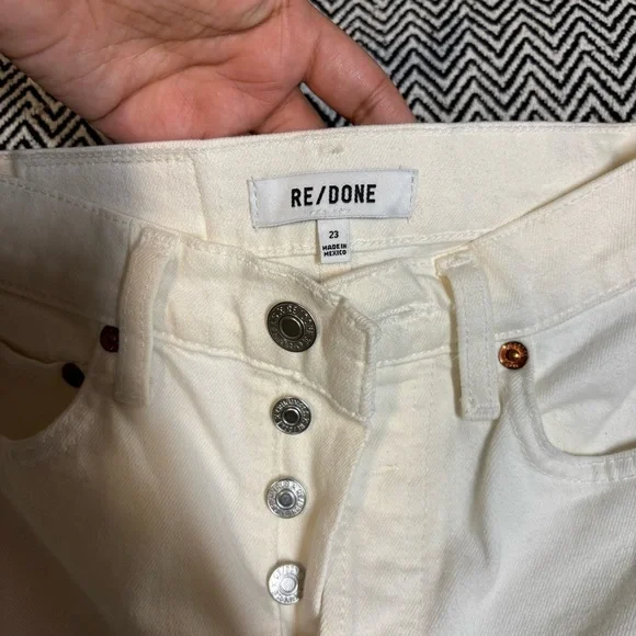 RE/DONE 90S High Rise Ankle Crop | Sz 23 - Picture 11 of 12